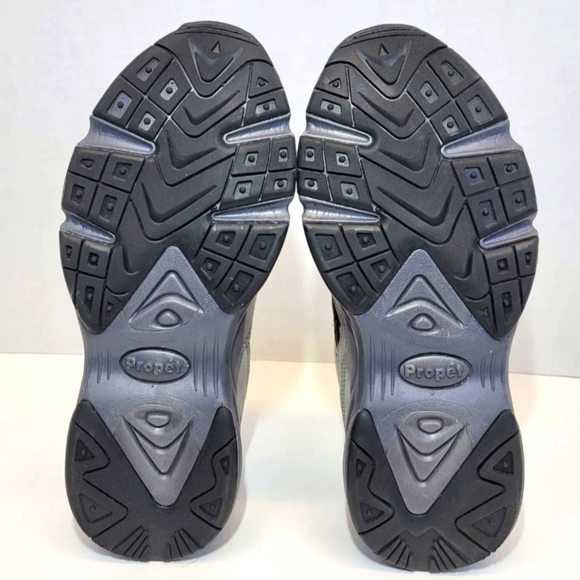 Propét Men's Stability Walker Sneaker Grey/Black Nubuck Size 9 M(D) M2034 - Picture 9 of 11